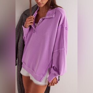 Free People We The Free Camden Henley Sweatshirt